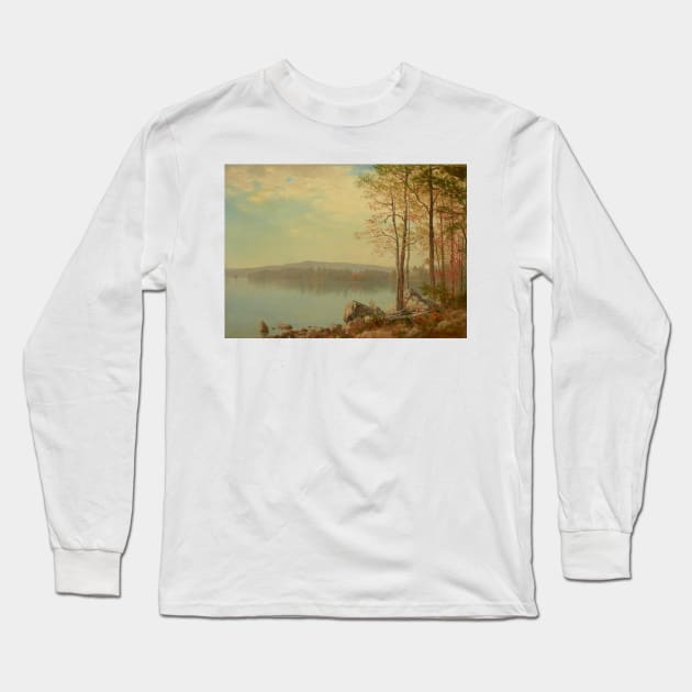 Landscape by Albert Bierstadt Long Sleeve T-Shirt by Classic Art Stall
